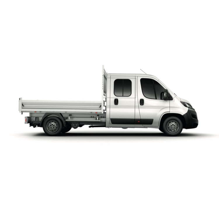 Peugeot Boxer, бортовий з подвійною кабіною